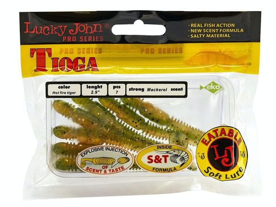 Виброхвост Lucky John Лаки Джон Tioga 2.9" T51 7шт | Зображення 1
