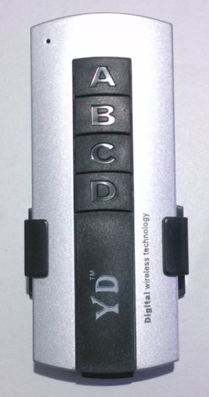 Люстра стельова кришталева з пультом 25486 Хром 42х45х45 см. | Зображення 6