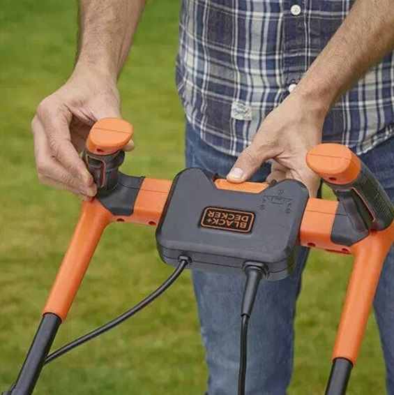 Газонокосарка електрична Black&Decker BEMW481BH | Зображення 2