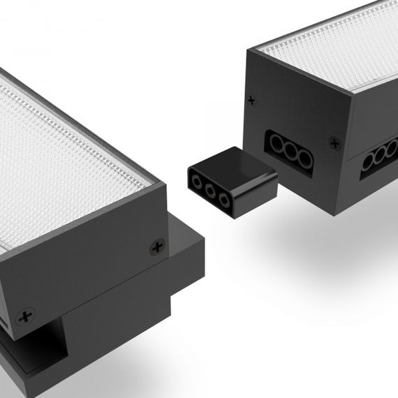 LED світильник лінійний магістральний VIDEX BNL02 50W 1.2М 5000K 220V Black | Зображення 6