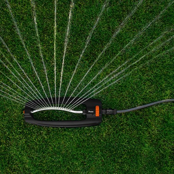 Зрошувач осцилівний Bradas BLACK LINE компактний з алюмінієвою дугою ECO-2815 | Зображення 2