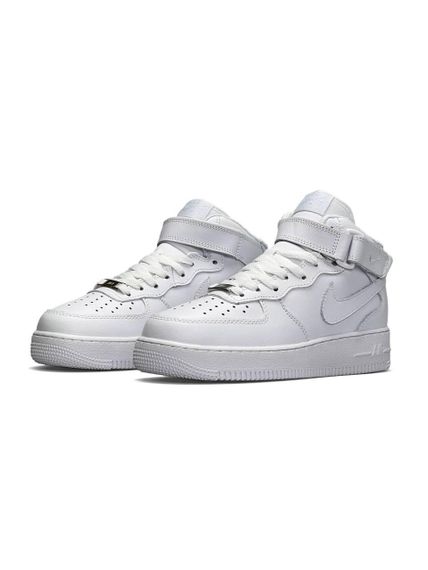Кроссовки зимние Air Force 1 High All White Fur , Вьетнам 39 24.5 см