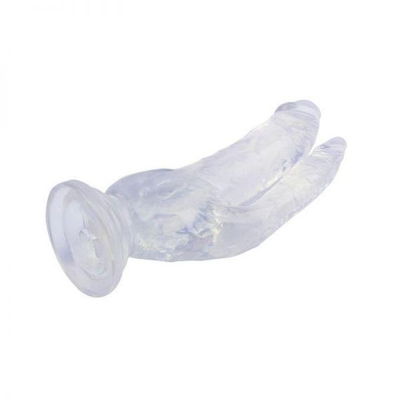 Фаллоимитатор двойной 8.0 Inch Dildo, Clear Sex Aura | Зображення 2