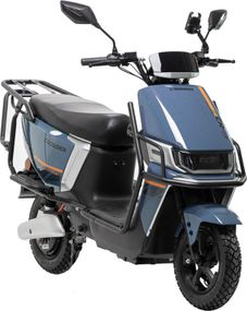 Электроскутер Crosser CR-13 LFP 2000W 76.8V 30Ah, LiFePO4, до 75 км, 65 км/ч, съемный аккумулятор Блакитний