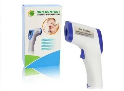 Бесконтактный инфракрасный цифровой термометр градусник NON CONTACT | Зображення 3