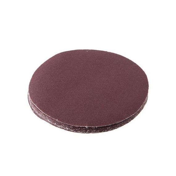 Круг наждачний самоклейний 125 мм, папір класу С, К150, 10 од. INTERTOOL BT-0515 | Зображення 1