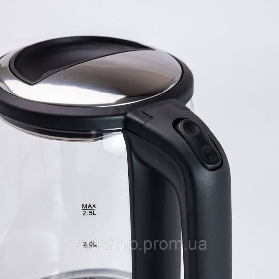 Чайник електричний Sokany SK-09013 2.5 літра прозорий | Зображення 3