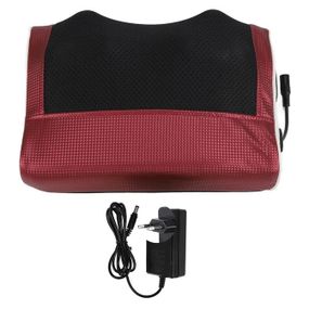 Массажная подушка 1071 с инфракрасным подогревом и 3мя режима Массажер для ног рук спины и шеи ZH-60