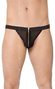 Чоловічі стрінги - Mens Thong 4526, black - S-L Sex Aura