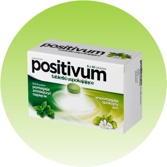 Заспокійливі таблетки Positivum 180 таблеток