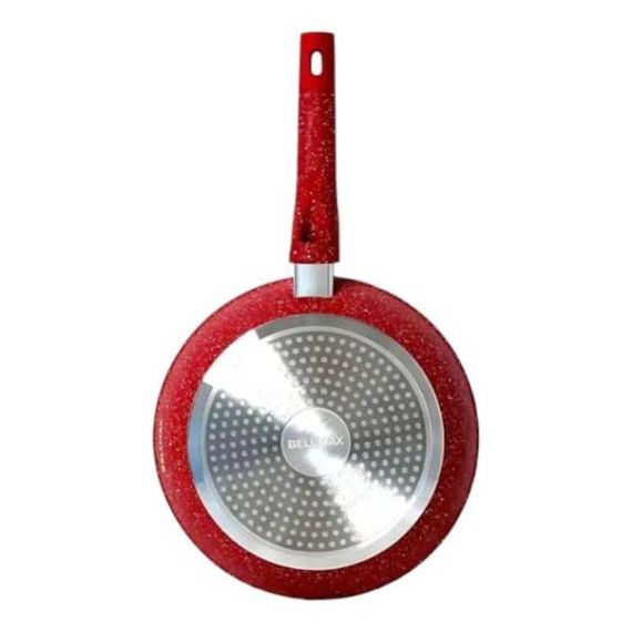 Набір посуду 7 предметів Bellmax Cookware Set BM-132 Червоний