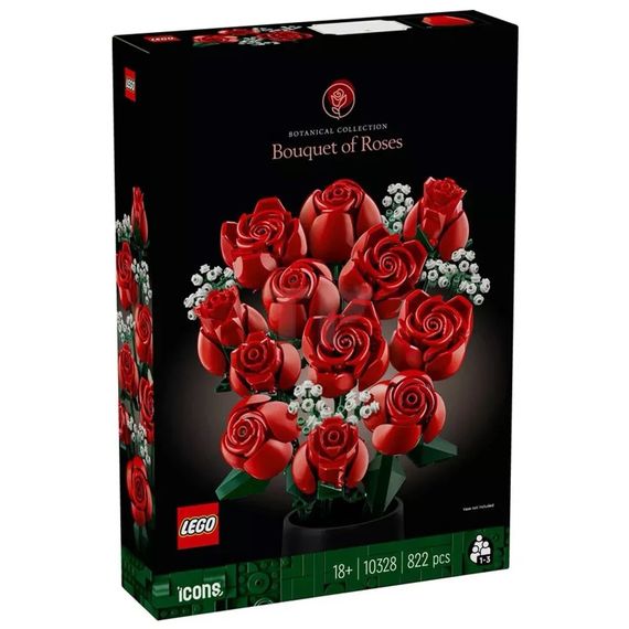 Конструктор LEGO Icons Botanicals Букет роз 10328