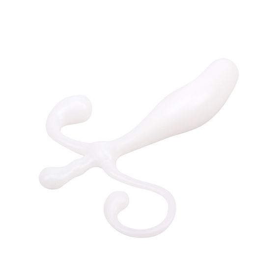 Стимулятор простаты Chisa GK Power Party с анатомическим рельефом, белый Sex Aura | Зображення 4