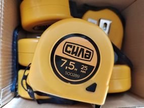 Рулетка Стандарт с магнитом 7,5м х 25мм СИЛА