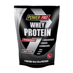 Протеїн Power Pro Whey Protein 1000 g /25 servings/ Ваниль