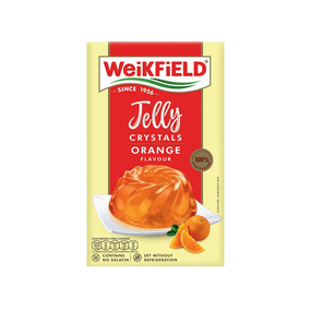 Суміш для желе зі смаком Апельсину  Jelly Orange Powder 90г Weikfield 8901808000464
