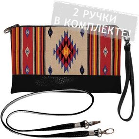 Клатч через плече 25x15 см (KL_15NGETN010_BL)