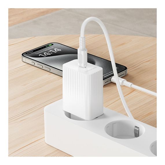 Сетевое Зарядное Устройство Borofone BAS73A 1USB-C PD/QC 20W | Зображення 8
