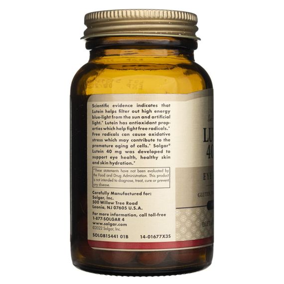 Solgar Lutein / Лютеин 40 мг в мягких капсулах №30 | Зображення 2