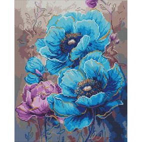 Алмазная мозаика "Симфония цветов" ©art_selena_ua AMO8047, 40х50 см