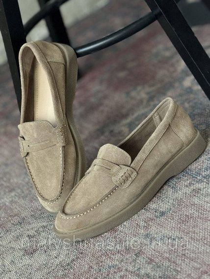 Женские лоферы cream ДЛ7295 | Зображення 5