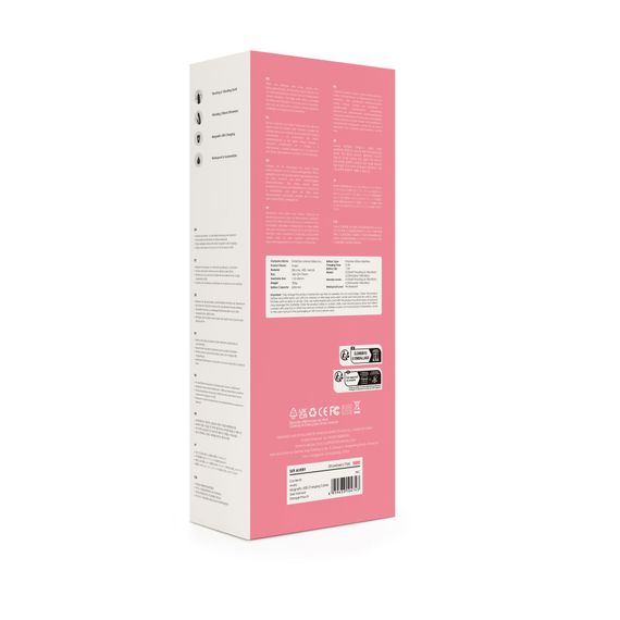 Вибратор-кролик Svakom Avery Strawberry Pink с двигающимся стволом, движение вперед-назад | Зображення 8