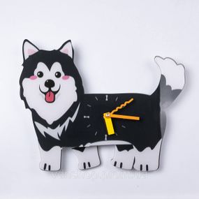 Годинник настінний фігурний із твариною, декоративний HP-3Y-6-312