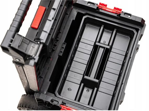 Ящик для інструментів на колесах, 19", 490x415x660, SYSTEM PRO Cart Plus, SKRWQCPRO2PCZAPG001, QBRICK | Зображення 2