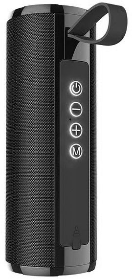 Портативна колонка Borofone BR1 5Вт USB, AUX, FM, Bluetooth чорна (BR1 ) | Зображення 3