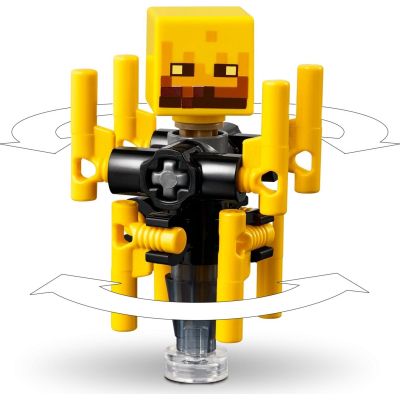 Конструктор LEGO Minecraft Битва з лавою у Незері (21266) | Зображення 1