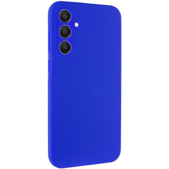 Чохол Silicone Cover Lakshmi Full Camera (AA) для Samsung Galaxy A35 Синій / Iris