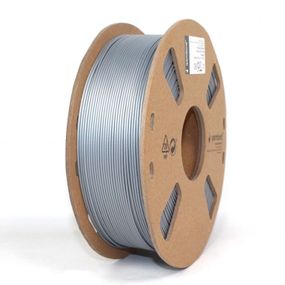 Філамент для 3D-принтера Gembird 3DP-PLA+1.75-01-S , PLA, 1.75 мм, сріблястий
