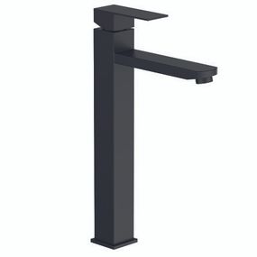 Змішувач для раковини Zerix KUB-001-High Black (ZX4846)