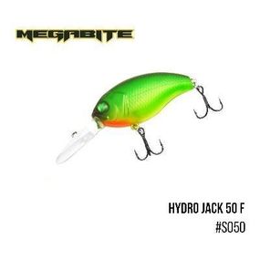 Воблер Megabite  Hydro Jack 50 F (50 мм,  9,01гр,  3m) (S050)