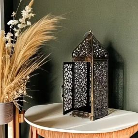 Декоративний свічник 9,5×9,5×25 см