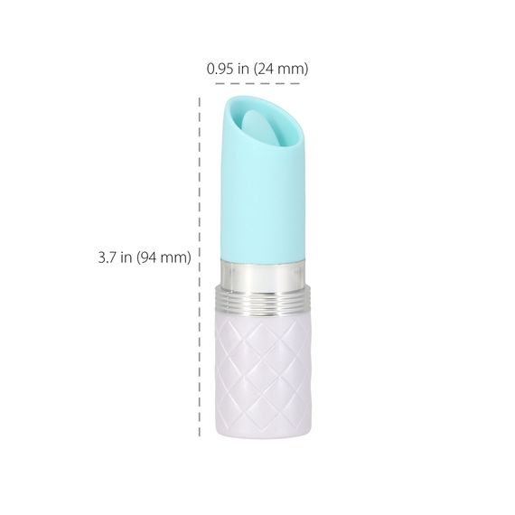 Вібратор Pillow Talk Lusty Luxurious Flickering Massager - Teal | Зображення 1