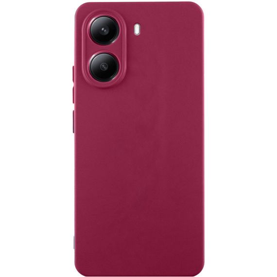 Чохол Silicone Cover Ummi Lakshmi Full Camera (AA) для Xiaomi 14T Pro Бордовий / Marsala