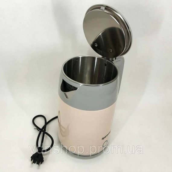 Тихий бытовой чайник, Электрический чайник, Электрочайник нержавейка Бесшумный SV-74 | Зображення 3