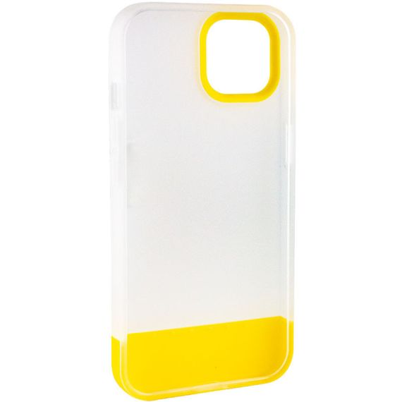 Чохол TPU+PC Bichromatic для Apple iPhone 12 Pro Max (6.7") Силікон, Matte / Yellow | Зображення 2