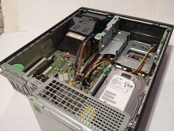 Комплект ПК Б-клас: HP Compaq Pro 6300 SFF / Intel Core i5-3470 (4 ядра по 3,2 - 3,6 ГГц) / 8 ГБ DDR3 / 500 ГБ HDD / Intel HD Graphics 2500 + Монітор LG Flatron E2242C-BN / 22" (1920x1080) TN / 1x VGA / VESA 75x75 б/в | Зображення 5