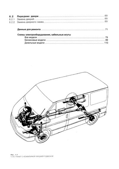 Ford Transit с 1986 г.. Руководство по ремонту. Книга | Зображення 4