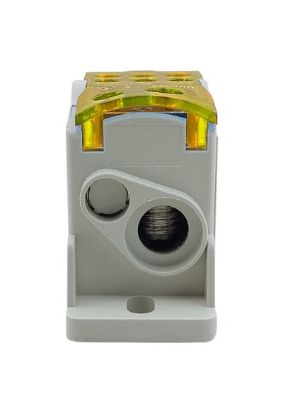 Розподільчий блок на DIN-рейку РБД125A жовтий Ny95504701 | Зображення 1