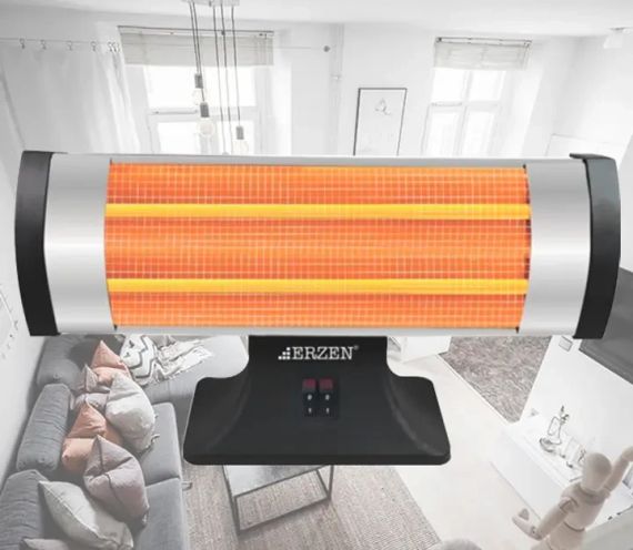 Інфрачервоний обігрівач кварцовий Erzen NH 1600 вт
