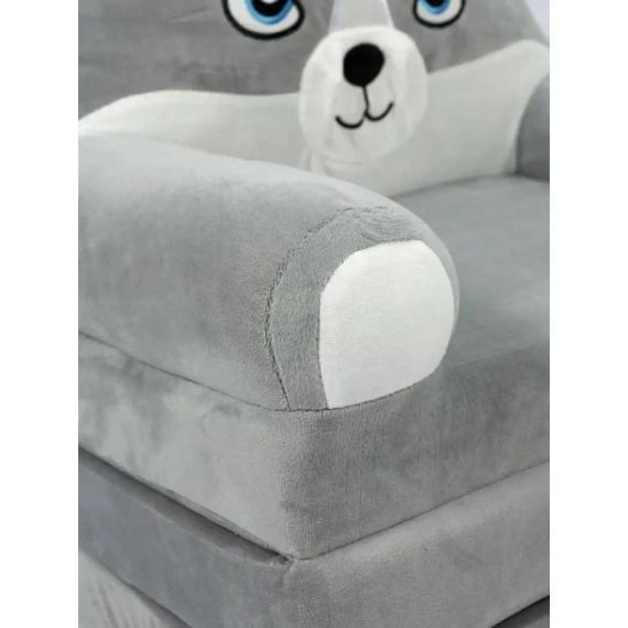 М'яке дитяче крісло плюшеве, м'яке крісло-ліжко для дітей | Зображення 4