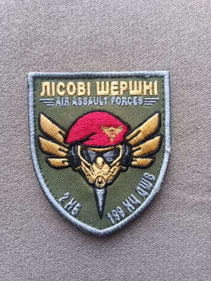 Шеврон 2 НБ 199 НЦ ДШВ Air Assault Forces