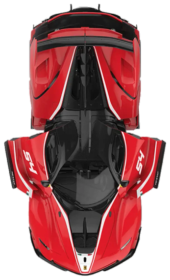Машинка-конструктор Rastar Ferrari 1:18. Червоний | Зображення 9