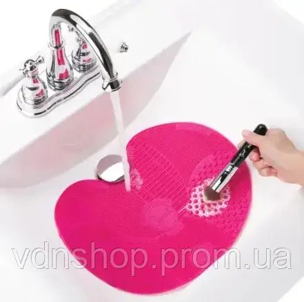 Килимок для миття косметичних пензликів Brush Spa | Силіконовий килимок для очищення пензлів | Зображення 5