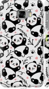 Чохол на Samsung Galaxy C5 C5000 Панди "4318m-301-2448"