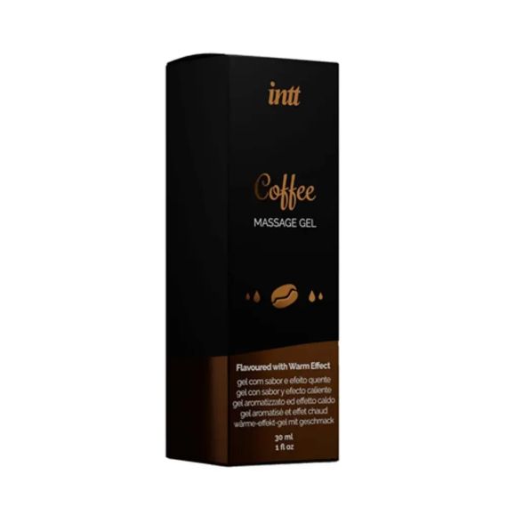 Їстівний масажний гель для інтимних зон Intt Coffee (30 мл) Sex Aura | Зображення 2