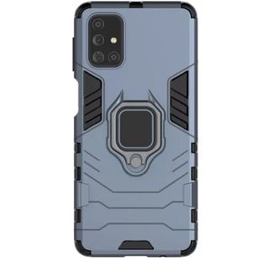 Ударостійкий чохол Transformer Ring for Magnet для Samsung Galaxy M31s Grey